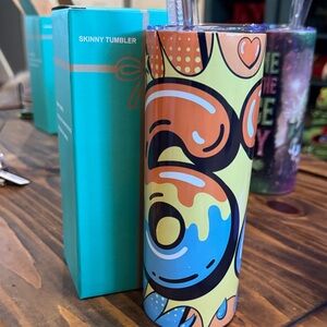 Six Seven Colorful Skinny Tumbler